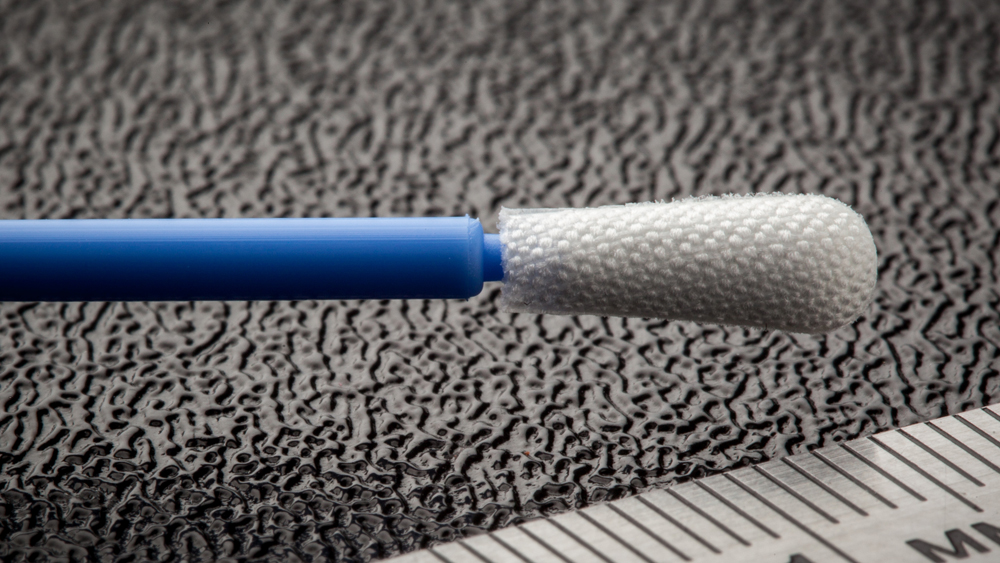 FoamTec HT1502FC-500 MiraSWAB Close Up Swab Measurement Image